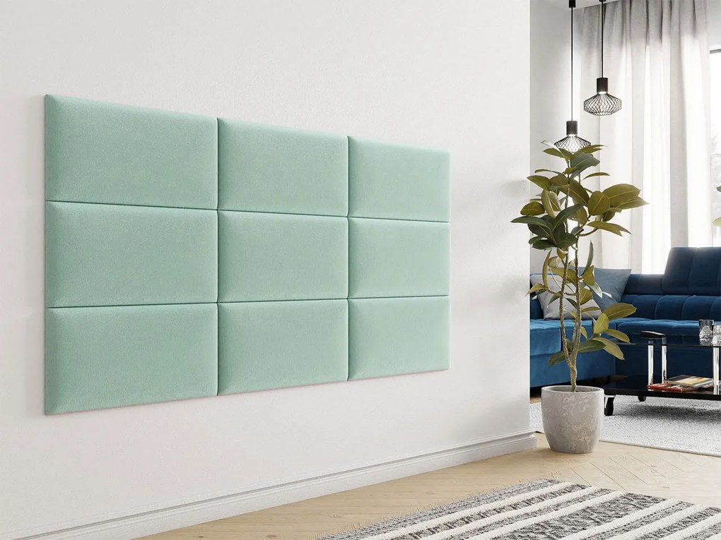 Επενδυμένο Πάνελ τοίχου 60x30-Menta - 60.00Χ4.00Χ30.00cm