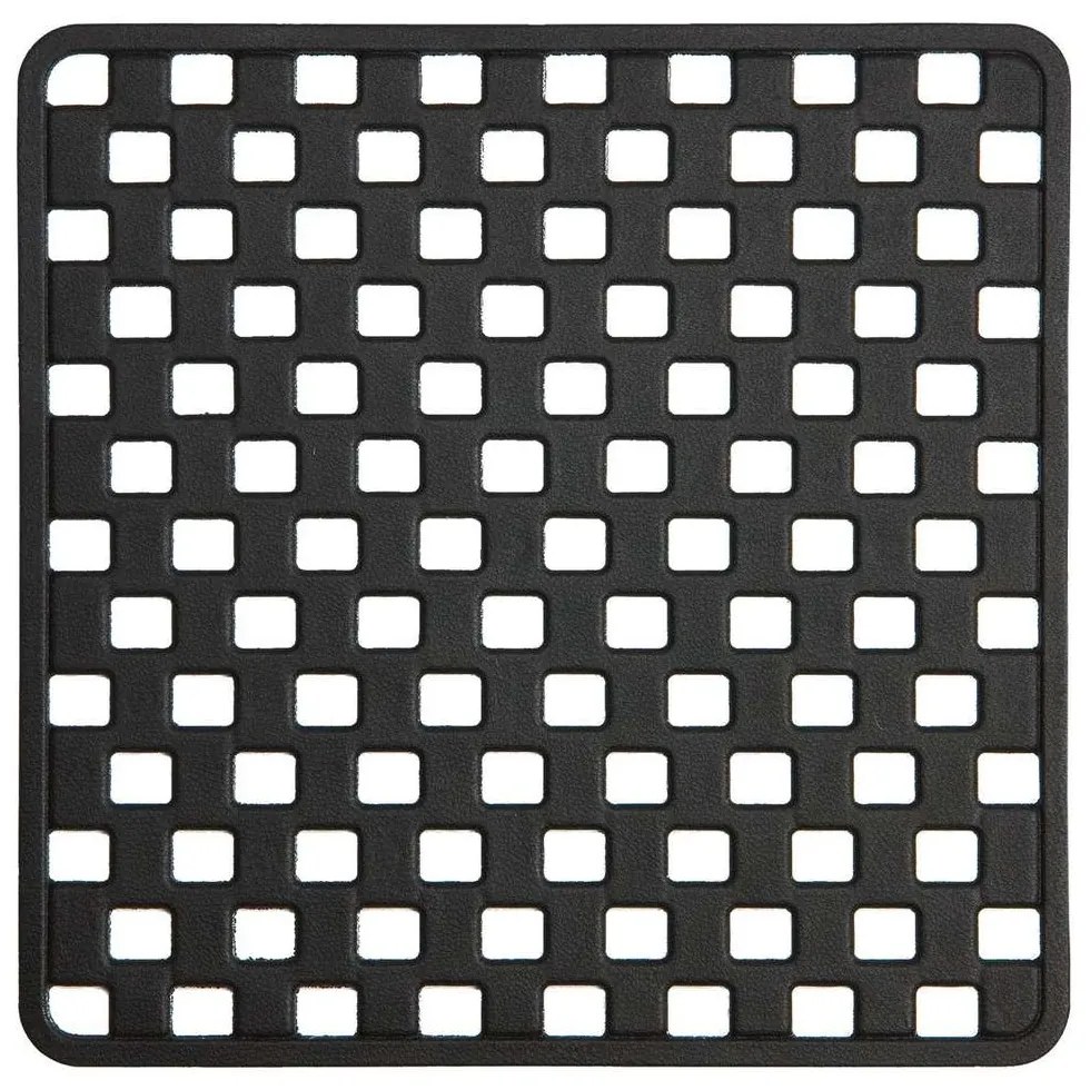 Doby 50x50 black αντιολισθητικό ταπέτο ντουζιέρας Sealskin