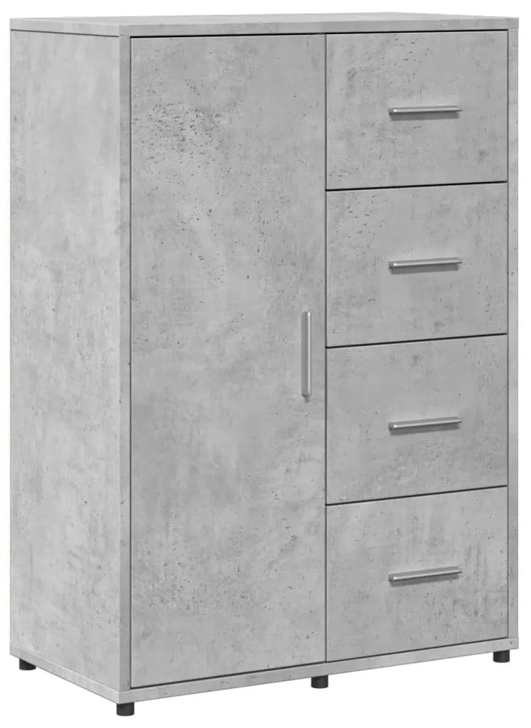 vidaXL Βοηθητικά Ντουλάπια 2 τεμ. Γκρι Σκυρ. 60x31x84 εκ. Επεξ. Ξύλο