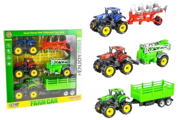 Σετ Αγροτικά Οχήματα με Αξεσουάρ
