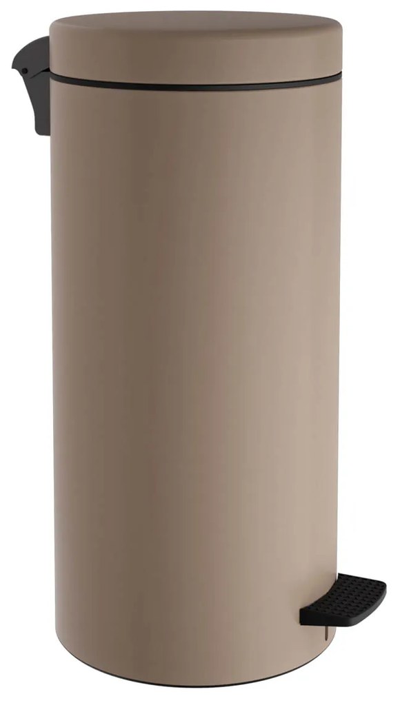 Κάδος Απορριμμάτων (Φ25x53) Pam &amp; Co 25lt 2553-103 Matt Beige