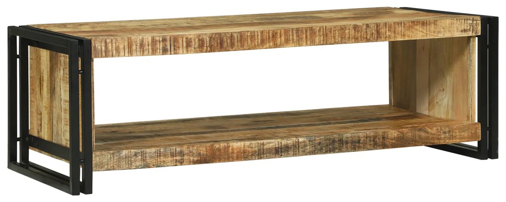vidaXL Τραπέζι Καφέ 120x50x38 cm Στερεό Ξύλο Μάνγκο
