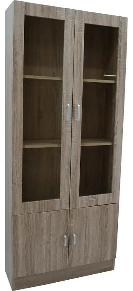 Βιτρίνα 750023 170x72x26 Natural Ankor Wood