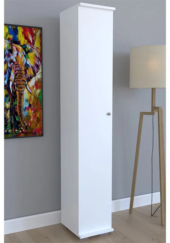 Στήλη Juan pakoworld λευκό 30x35x177εκ