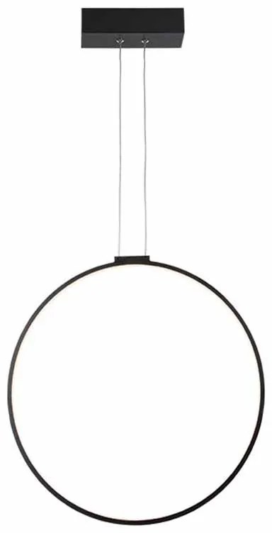 Φωτιστικό Οροφής Μονόφωτο LED Zambelis 1612 Black Matt