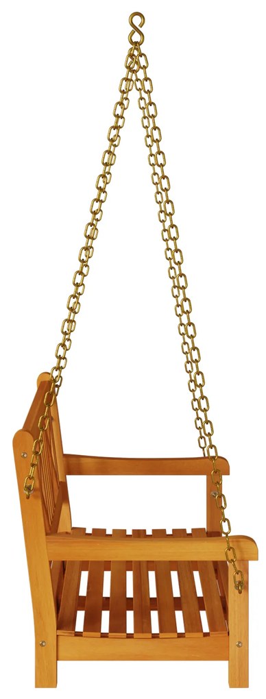 vidaXL 2Θέσιος Πάγκος Swing Κήπου 110x56x58 εκ Μασίφ Ξύλο Ακακίας