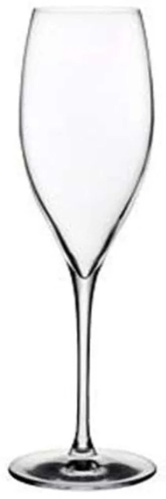 Ποτήρι Σαμπάνιας Dis Nude Terroir (Σετ 6Τμχ) NU66098-6 Φ5,4x25,5cm 310ml Clear Espiel Κρύσταλλο