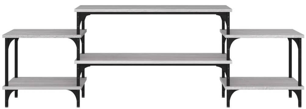 vidaXL Έπιπλο Τηλεόρασης Γκρι Sonoma 157x35x52 εκ. Επεξεργασμένο Ξύλο