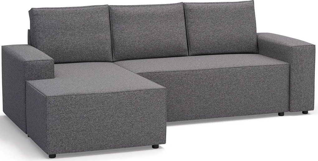 Γωνιακός καναπές Nilla-Gkri-Αριστερή - 258.00Χ159.00Χ92.00cm