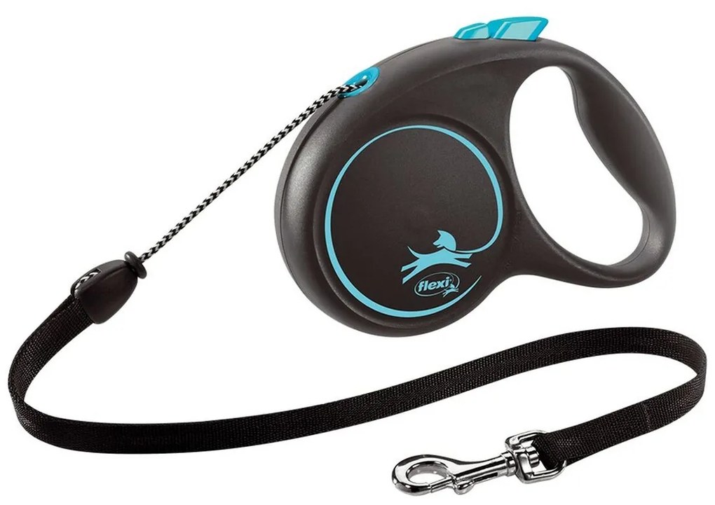 Λουρί Σκύλου Flexi BLACK DESIGN 5 m Μπλε Μέγεθος M