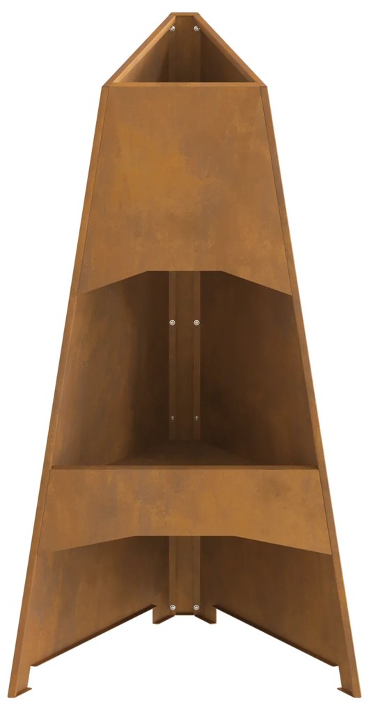 vidaXL Φουτουάρ Πυραμίδα 50x45x95 cm Σιδηρικό