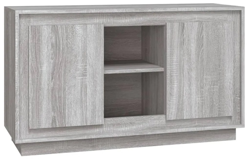 vidaXL Ντουλάπι Γκρι Sonoma 102x35x60 εκ. από Επεξεργασμένο Ξύλο