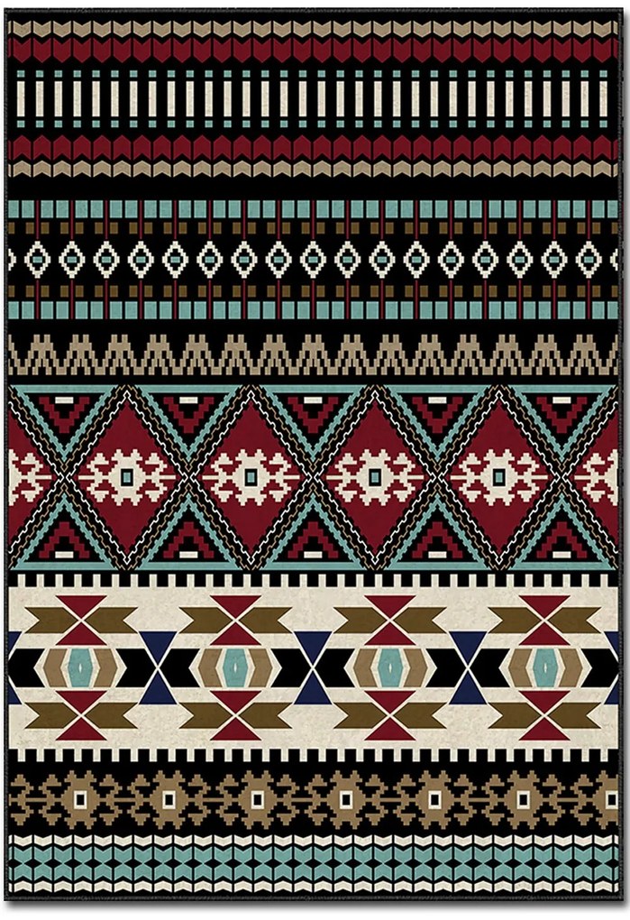 Χαλί Asr Crpt-114 288NGR2264 Multi Conceptum Hypnose 100X140cm