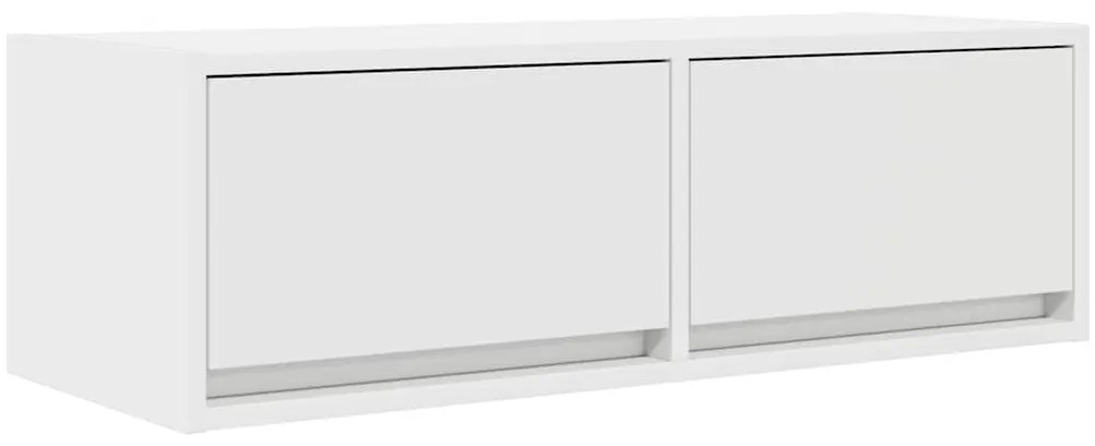 vidaXL Έπιπλο Τηλεόρασης Λευκό 80x31x25,5 εκ. Επεξεργασμένο Ξύλο