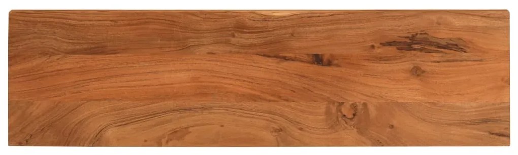 Επιφάνεια Τραπεζιού Ορθογώνια 120x40x2,5 εκ. Μασίφ Ξύλο Ακακίας