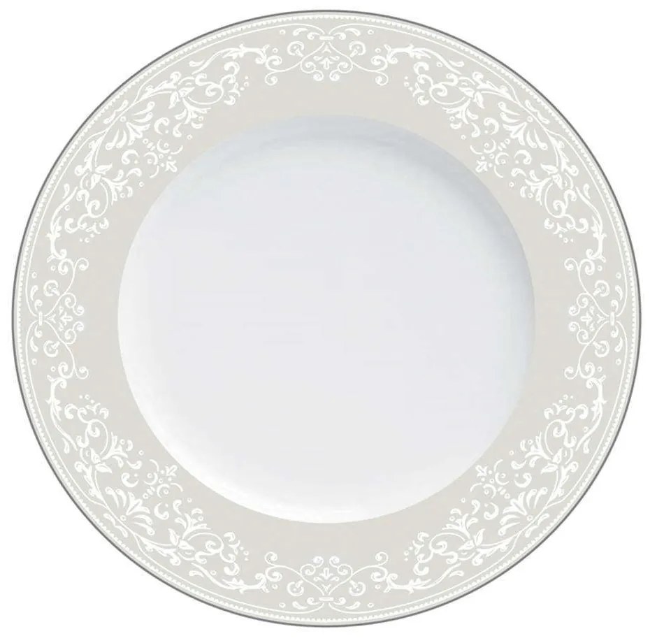 Πιάτο Ρηχό Passion 24.262.01 Φ27cm Beige-Multi Cryspo Trio Porcelain
