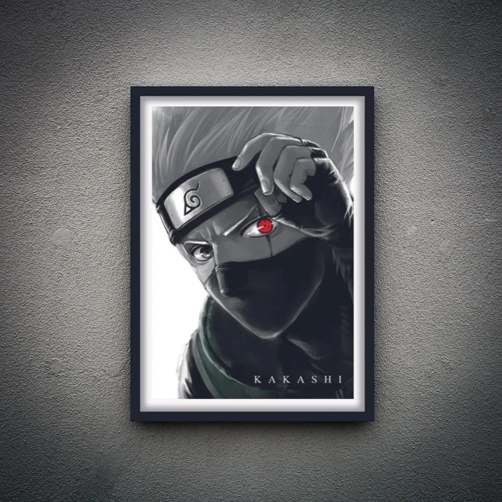 Πόστερ &amp; Κάδρο Kakashi Naruto AN025 30x40cm Εκτύπωση Πόστερ (χωρίς κάδρο)