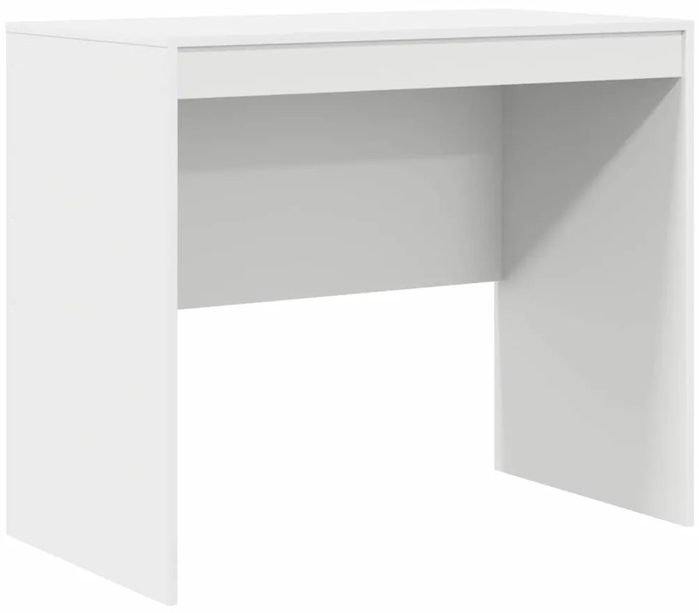 vidaXL Γραφείο με συρτάρι 2 pcs Λευκό