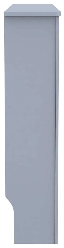 vidaXL Κάλυμμα Καλοριφέρ Ανθρακί 112 x 19 x 81,5 εκ. από MDF