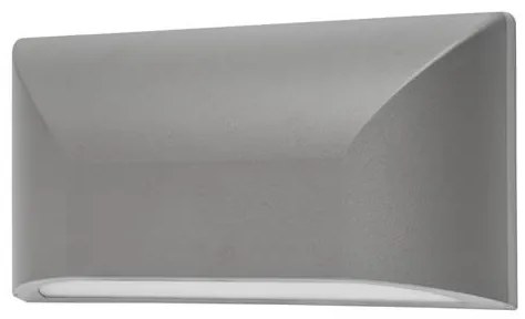 Απλίκα LED Εξωτερικού Χώρου Eurolamp 145-52076 Grey