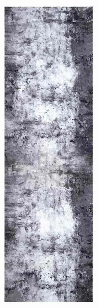vidaXL Χαλί Κουζίνας Other Χοντρό τσιμέντο 45 x 150 cm Βελούδο