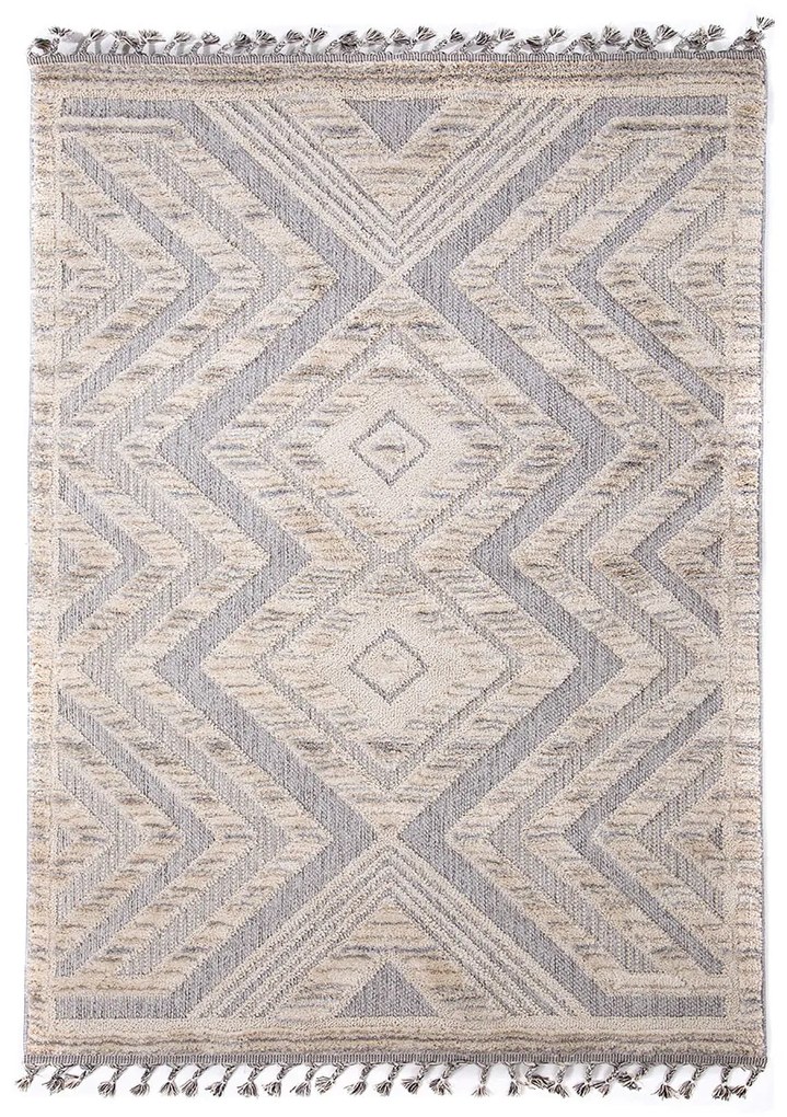Χαλί (160x230) Royal Carpet La Casa 723A White/L.Grey