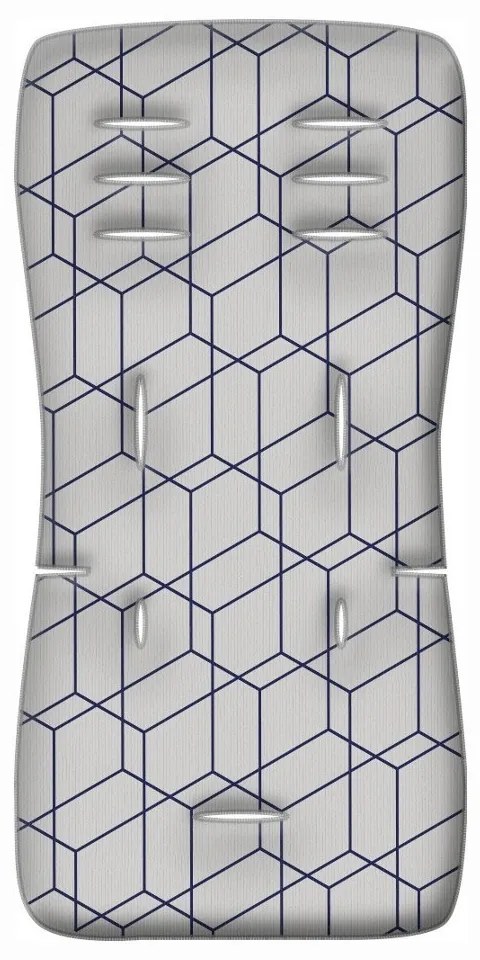 GRECO STROM ΣΤΡΩΜΑΤΑΚΙ ΚΑΡΟΤΣΙΟΥ 3D FIBER HONEY COMB (Α) ΓΚΡΙ 5207003006137