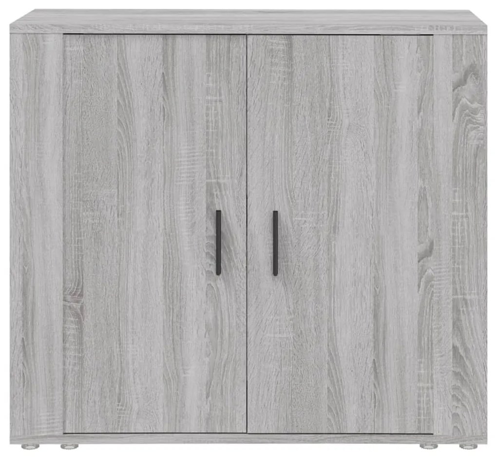 vidaXL Ντουλάπι Γκρι Sonoma 80x33x70 εκ. από Επεξεργασμένο Ξύλο