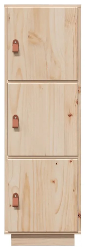 vidaXL Ντουλάπι Ψηλό 34 x 40 x 108,5 εκ. από Μασίφ Ξύλο Πεύκου