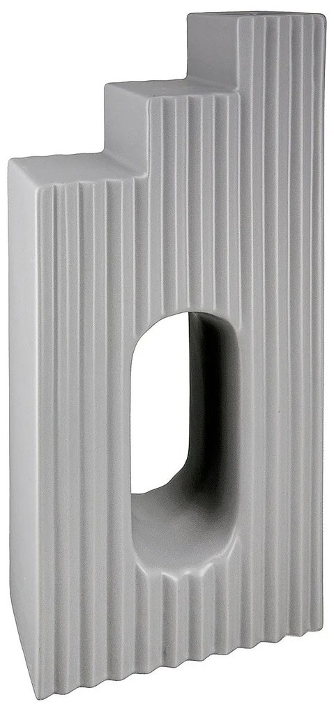 Βάζο ArteLibre Γκρι Κεραμικό 14.5x8x36cm