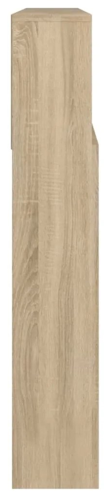 Κεφαλάρι Με Αποθηκευτικό Χώρο Sonoma Δρυς 220 x 19 x 103,5 εκ. - Καφέ