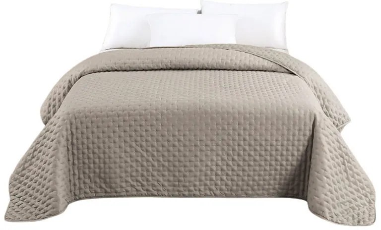 Κουβερλί 2 Όψεων (240x260) Hotel Beige/Ecru 100% Microfiber