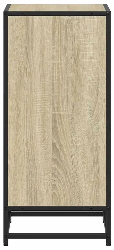 vidaXL Ντουλάπι βιβλίων Sonoma Oak 40x35x76 cm Κατασκευασμένο ξύλο