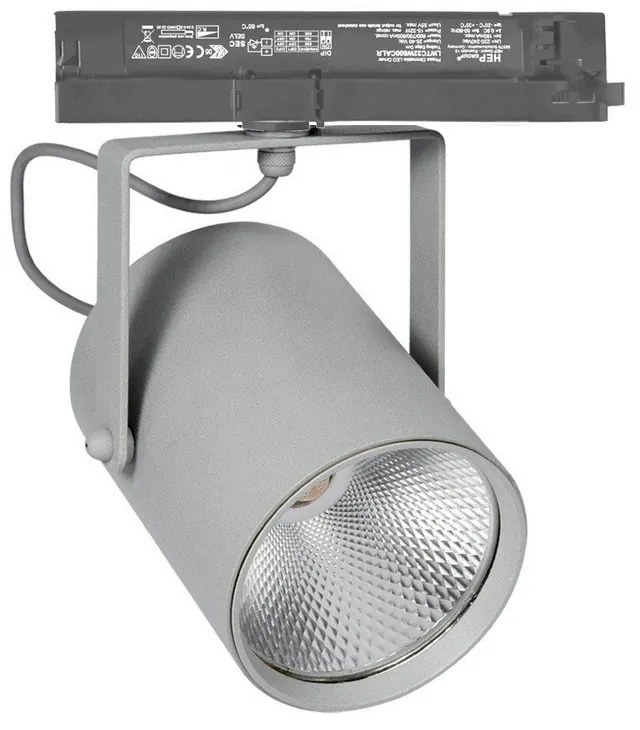 Σποτ Ράγας Dimmable 220-240V Led 29.8W 2700K 3163lm 18° IP20 Grey VKLed