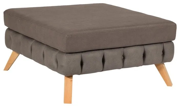 Artekko Σκαμπώ NIL 90x90x47 ύφασμα VENA 06 και ξύλινα πόδια