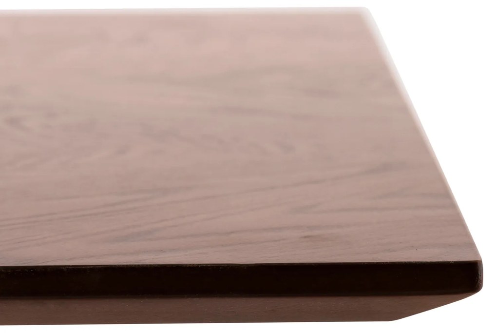 ΤΡΑΠΕΖΙ ΤΡΑΠΕΖΑΡΙΑΣ RIMER HM9742 MDF ΜΕ ΚΑΠΛΑΜΑ ΦΡΑΞΙΝΟΥ-ΚΑΡΥΔΙ ΧΡΩΜΑ 220X100x75Yεκ.