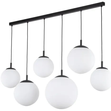 Κρεμαστό Φωτιστικό Οροφής 6xE27 15W IP20 Esme TK Lighting-4792-Λευκό 4792