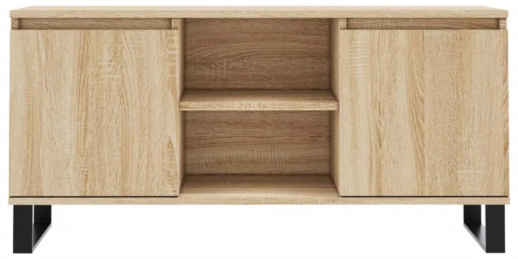 vidaXL Έπιπλο Τηλεόρασης Sonoma Δρυς 104 x 35 x 50 εκ. Επεξεργ. Ξύλο