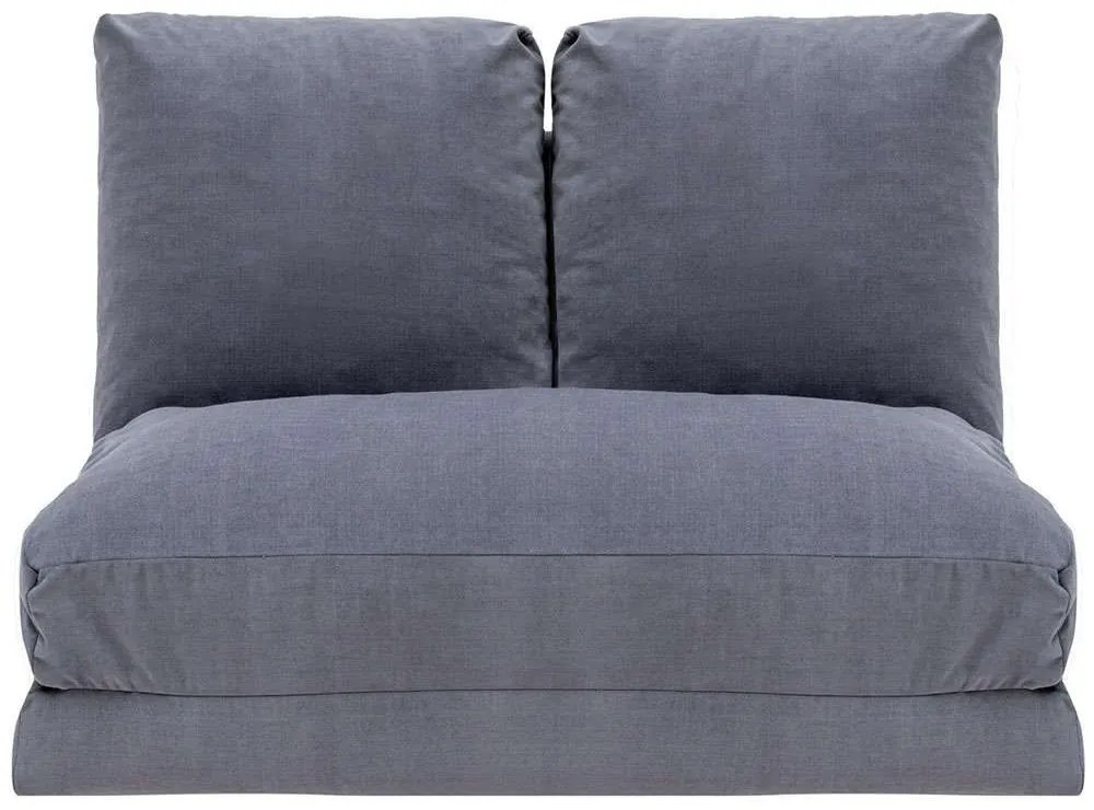 Πουφ Διθέσιο Αναδιπλούμενο Taida 859FTN1270 120x68x62cm Grey