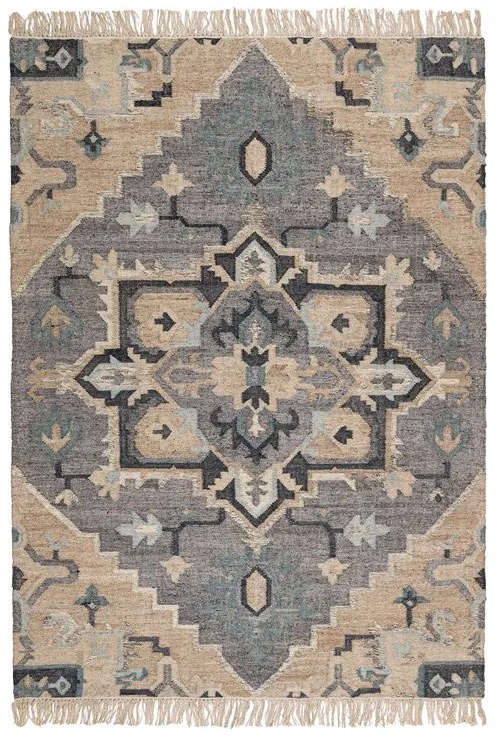 Χαλί (200x300) Βιοκαρπέτ Naf Naf Bolton BLT 103 Blue Beige