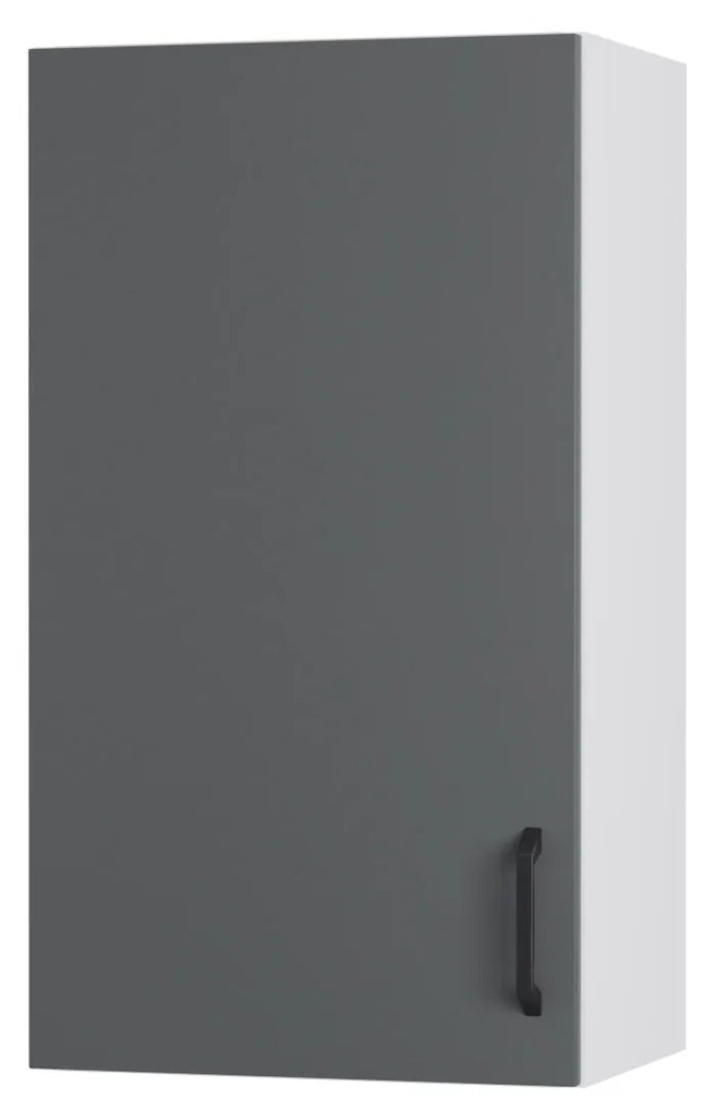 Modest Πάνω Ντουλάπι Ανθρακί 40x30x72cm W4072M03