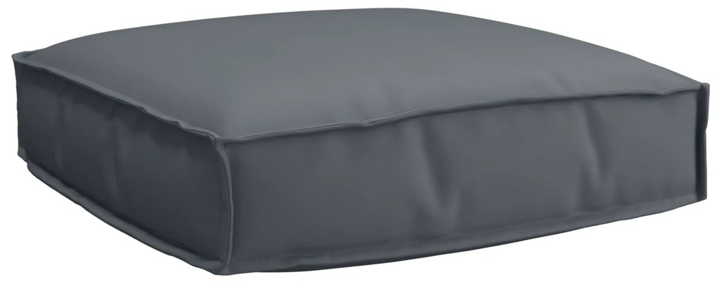 vidaXL Μαξιλάρι παλέτας για κάθισμα Ανθρακί 60 x 60 x 12 cm
