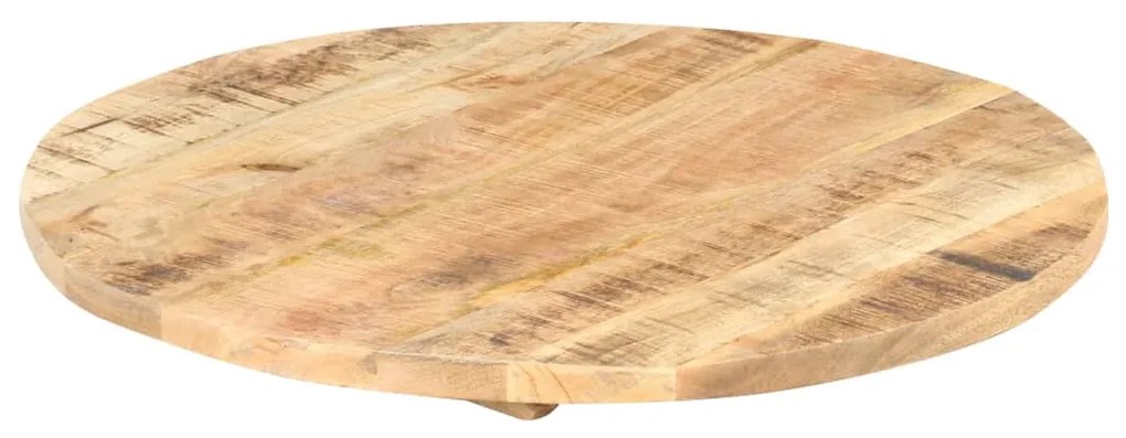 vidaXL Επιφάνεια Τραπεζιού Στρογγυλή 25-27 χιλ. 40 εκ. Ξύλο Μάνγκο