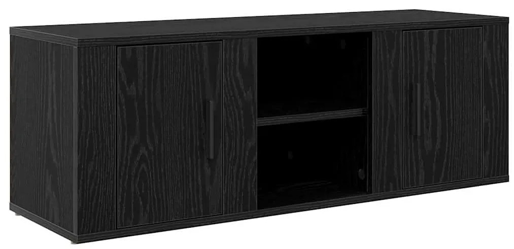 vidaXL Ντουλάπι TV Μαύρη Οξυά 100 x 31,5 x 35 εκ Επεξεργασμένο ξύλο