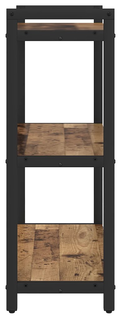 vidaXL Βιβλιοθήκη Παλαιό ξύλο 60 x 30 x 83 εκ Επεξεργασμένο ξύλο