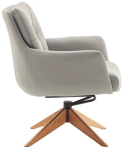 Bali Καρεκλα Relax Μαύρη + Υποπόδιο 83x86x102 cm