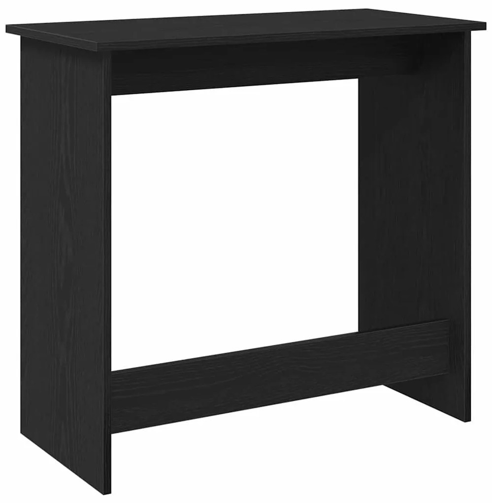 vidaXL Γραφείο Μαύρο 80 x 40 x 75 εκ. από Μοριοσανίδα