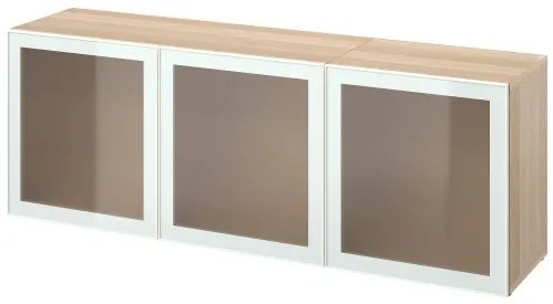 BESTÅ σύνθεση αποθήκευσης με πόρτες, 180x42x65 cm 994.888.22