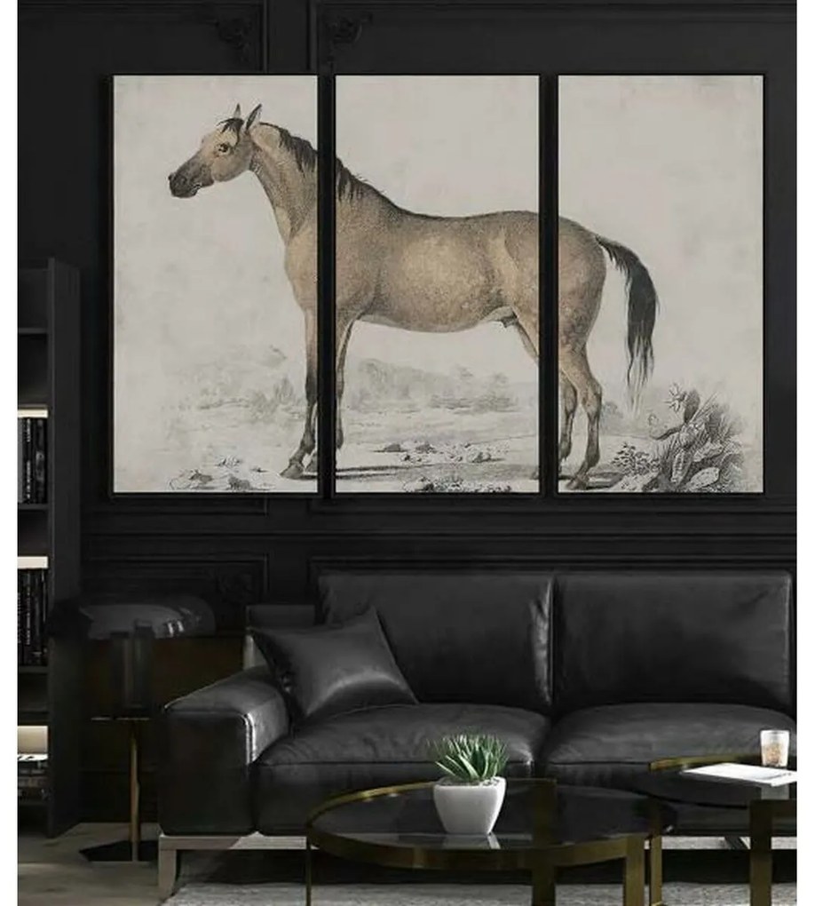Καμβάς DKD Home Decor πολυστερίνη Καμβάς 180 x 4 x 120 cm 120 x 4 x 60 cm (3 Τεμάχια)