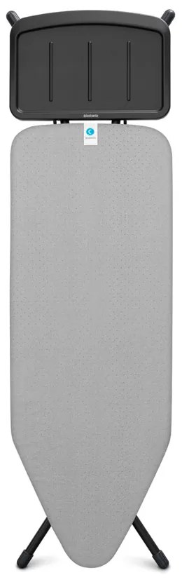 Brabantia 1003372 Σιδερώστρα για Σίδερο Ατμού Σπαστή 124x45cm Metallised